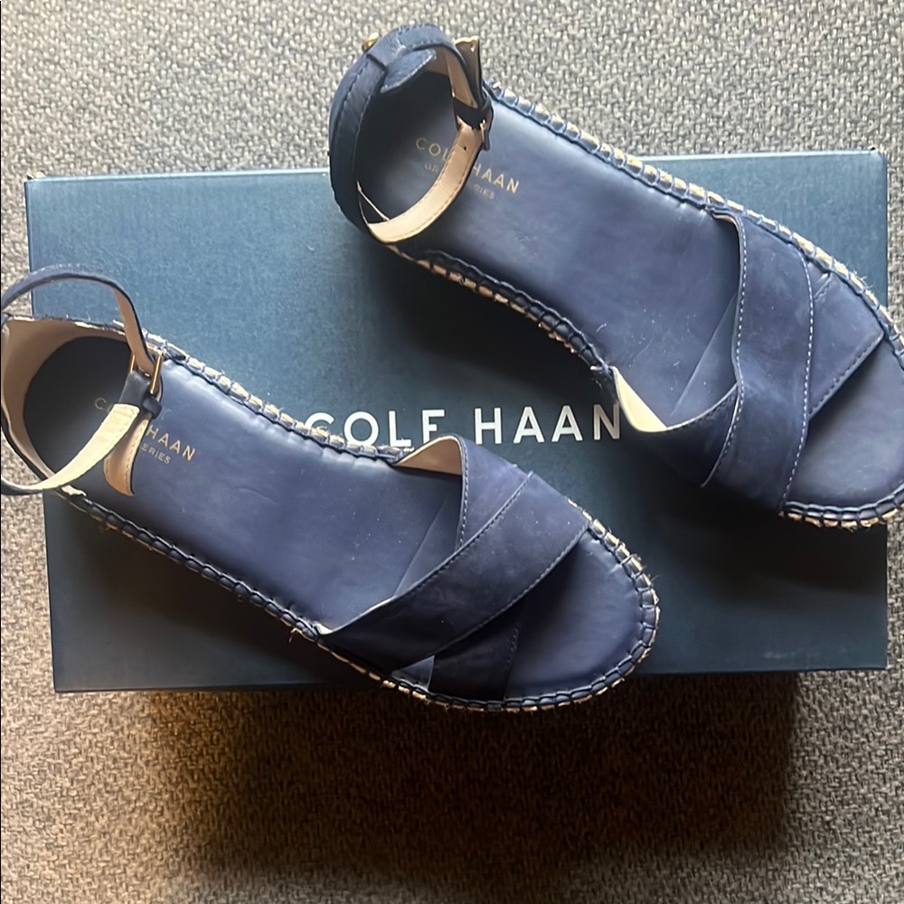 Cole Haan Women's Navy Sandals